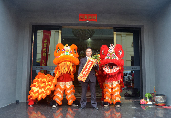 糖心LOGO柚子猫陶新年开工，2017撸起袖子拼命干！